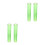 4Pcs Portable Light Green Table Tennis Racket Rubber Roller Tool 10