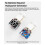 Digital Badrum Bubbelbad Duschkranar Termometer LED-Display Vattenkraft El Duschtermometer 5