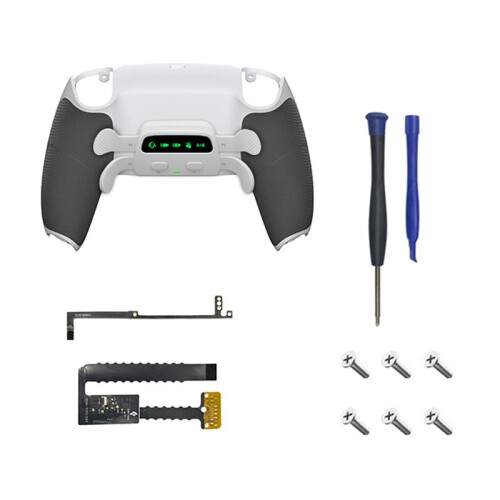 The Remappable  Controller Buttons for PS5, Upgrade Boards and Redesigned Back Case and 4 Rear Buttons for Ps5 B