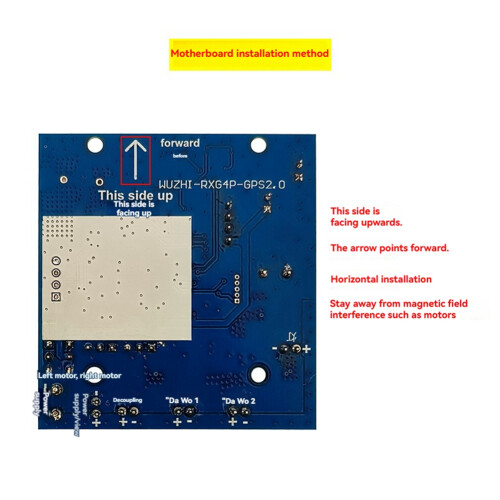 RXG4P-TXG3 7-30V Handle Remote Controller Receiver Kit Fixed Speed Cruise Gyro for RC Bait Boat 1