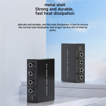 Koaxialer Audio-Verteiler, 1 Eingang und 3 Ausgänge, HiFi-Koaxialanschluss An Subwoofer-Digital-Audio-Vorverstärker