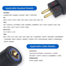 Adapter do Słuchawek Dousznych Pentaconn EAR Żeński na 0,78 mm Męski do Acoustune HS1650CU HS1655CU 1670Ss BA10/AS10