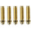 5Pack Nozzle 0.2mm 0.4mm 0.6mm 0.8mm for  Centauri Carbon 3D Printer, High Flow Brass-Hardened Steel Nozzle 1