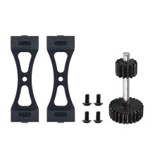 Metal Gears with 370 Motor for WPL Speed Change Gear Box with 2Pcs Metal Bracket