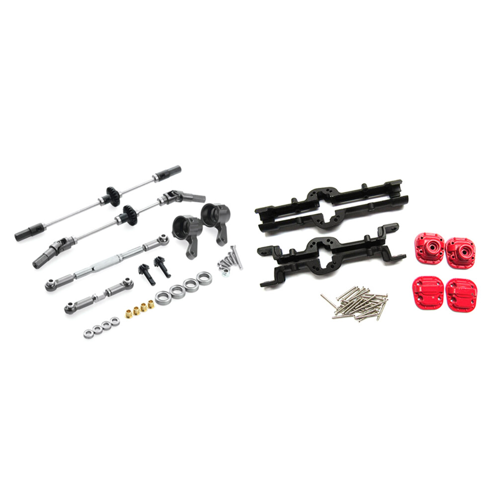 Steel Gear Bridge Axle Gear Steering Cup Kit For Mn D90 D91 Mn99 Mn99s & Metal Front And Rear Bridge Axle Housing Case 6031515054930