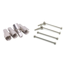 4 Pcs 1/14 Remote Control Car Spare Parts Differential Cups & 4 Pcs Front CVD Drive Shaft and Rear Dog Bone
