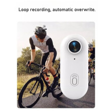 4K Thumb-Mounted Cycling Camera with WiFi Magnetic Back Clip Sports Thumb Camera for Pet Travel Cycling Motorcycle