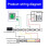 Door Opener Release Button  Aluminum Alloy Waterproof  Button for Door Access Control System Entry Open A 5