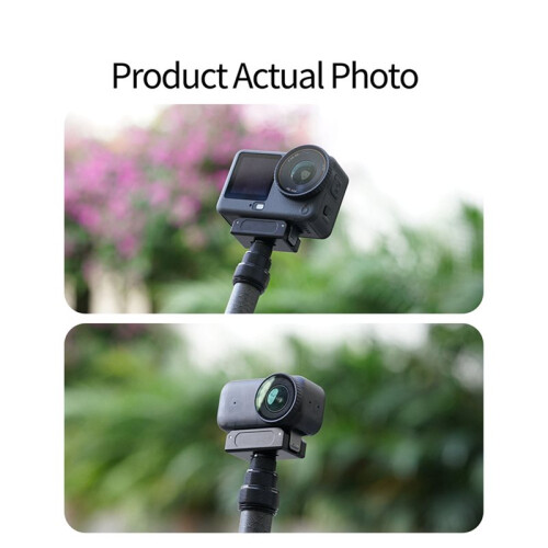 For  Action 6 Osmo  Camera Quick Release Magnetic Base Mount Dual Claw Buckle 1/4"  Locating Tripod Adapter 1