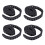 4X 10 x 20mm 1M Open  Both Side Plastic Towline Cable Drag Chain 1