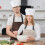 2pcs Professional Chef Hats,Adjustable Chef Hat ,Elastic Cotton Chef Hat Kitchen Cooking Hats Cap Party Baking 6