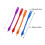 12Pcs Silicone Perforation Design Wine Cup Markers Cup Identifiers (Assorted Color) 4