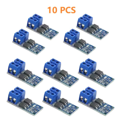 10PCS 15A 400W MOSFET PWM Regulator Trigger  Driver Module  5V-36V Electronic  Control Board for 1