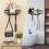 2pcs Ironing Board Holder Wall Mount, Iron Board Wall Hanger, Sewing, Laundry Room Organization 5