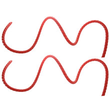 2X Ligne de Scooter le Couleur Spirale Changer le Protecteur de Tube Longueur 1M Tubes D'Enroulement pour M365 Les Accessoires Pro Rouge