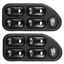 2X New Power Master Window Control Fit for Ranger Fiesta Ecosport 2004-2008 7S6514529AA