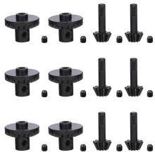 3X Steel Front & Rear Axle Gear Drive Shaft Gears Upgrade Accessories for WPL B24 B36 C14 C24 MN D90 D99 MN99S Parts