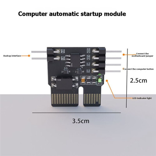 Automatic Power- Module for Computers, Desktop Computer Power- Delay , Power Outage Recovery. 2