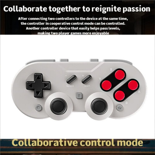 Wireless  Gamepad Controller Hall Joystick for Windows Android IOS   2/1 Steam Somatosensory 2