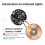 20W Wireless Charger Transmitter Module 12V 24V Type C Fast Charging Circuit Board Coil DIY Wireless Charging Pad Power 2