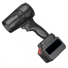 Cordless Leaf Blower, 21V Electric Handheld Leaf Blower with 2x4.0Ah Batteries,Fast Charger