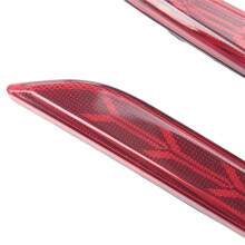 Car Brake Lights Rear Fog Lights LED Taillights Rear Bumper Lights Fishbone Taillights for Model 3 Model Y