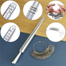 Jewelers Making Tools Set with Jeweler'S Saw,Bench Pin,Ring Sizer Measuring Tools, Hammer Stick for Jeweler Molds Making