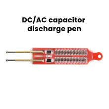 Caneta de Descarga de Capacitor 1200V 2200UF Corrente Constante AC/ Alta Tensão Ferramenta Anti-Choque Elétrico Descarga Rápida