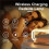 LED Night Light Wireless Charging Stand Desktop Light Phone Holder Base, Suitable for Wireless Charging Phones. 6