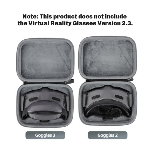 For  Avata 2 Goggles 2/3 Bag Case Storage Portable Hard Case Nylon Handle Shock-Proof Carrying Box Accessory 2