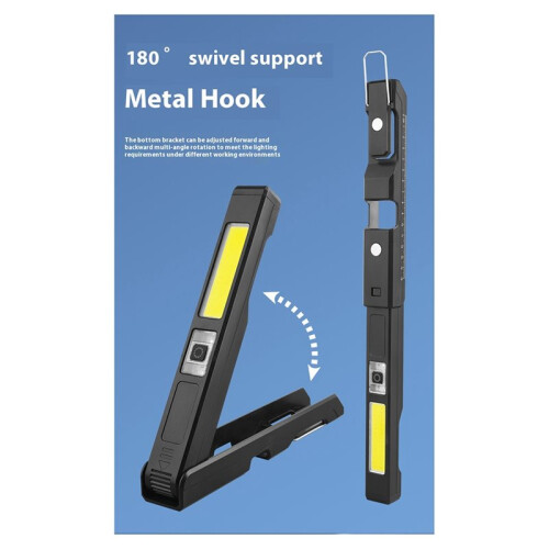 COB Magnetic Work Light Rechargeable LED Inspection Pen Strong Magnetism Inspection Light LED Work Light 2
