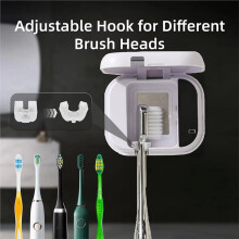 Rechargeable Portable UV Toothbrush Sterilizer Screen Display Wall Mounted Disinfector Sanitizing Case