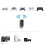 For PS5 PS4 PS3   One -Compatible Controller Wireless Converter Adapter Gamepad Converter Receiver 3