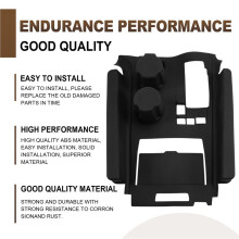 For Sienna Central Console Silicone Protective Mat Cup Holder Mat Interior Modification Accessories Black