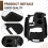 For  Sienna Central Console Silicone Protective Mat Cup Holder Mat Interior Modification Accessories Black 6