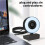 Webcam USB Full HD 1080p com Luz Circular, Foco Fixo, Rotação de 360, Conecte e Use para Streaming e Videochamadas 7