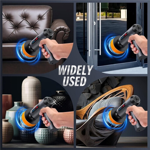 Buffer-Polisher-Bil-Polish-Buffer- Sladdlös Polisher för Bildetaljer - Orbital Buffertpolisher Polering Vaxning Buffer 1