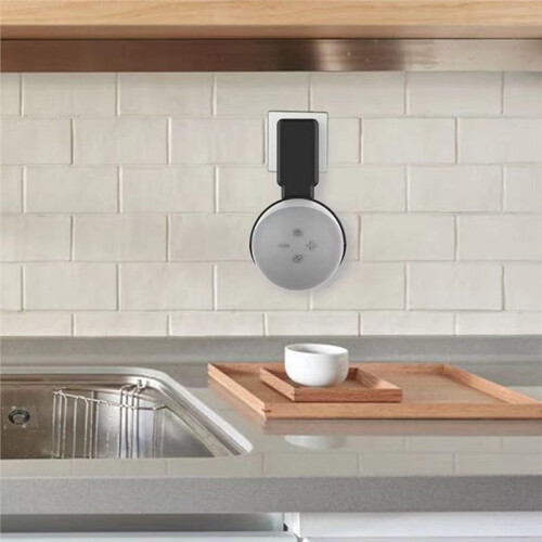 Speaker Wall Mount Hide Messy Wires Support Holder Space-Saving Cooling Base for Echo Dot 5th/4th  Speakers 1