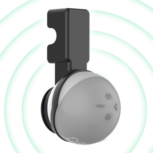 Speaker Wall Mount Hide Messy Wires Support Holder Space-Saving Cooling Base for Echo Dot 5th/4th  Speakers 2