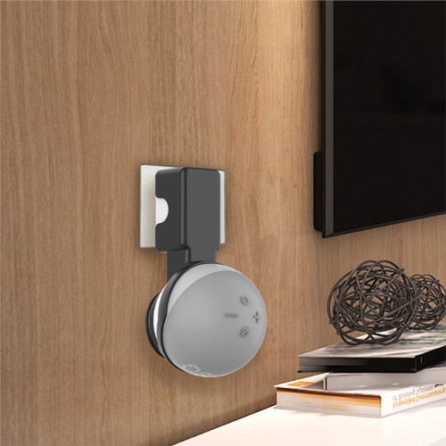 Speaker Wall Mount Hide Messy Wires Support Holder Space-Saving Cooling Base for Echo Dot 5th/4th  Speakers