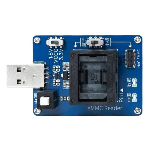 New EMMC Module EMMC Programming for  HAC EMMC Reader Adapter 1