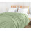 Κουβέρτα από βαμβάκι Sage Green Twin 90x72 ίντσες 350 γρ. 6