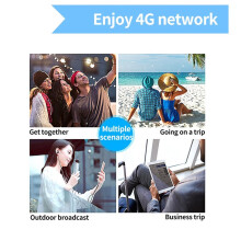 4G LTE Mobiler Router, MiFi-Taschenrouter, WLAN-Router Fürs Auto, Mobiles Breitband, 150 Mbit/S Hotspot, 3650 MAh WLAN-Modem, Bis zu 10 Benutzer