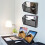 3 Pack Wall File Organizer, Mesh Hanging Metal Vertical Wall Mounted File Holder for Office/Home 6