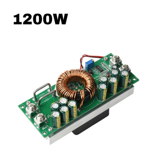 1500W - Buck Converter Synchronous Rectification Adjustable Voltage 15-90V Input Power Supply Buck Module 1200W 2