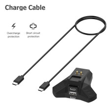 Wireless Mouse Charger with Charging Cable for DeathAdder V2 Pro/Naga Pro/Viper /Basilisk