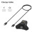 Wireless Mouse Charger with Charging Cable for  DeathAdder V2 Pro/Naga Pro/Viper /Basilisk 4