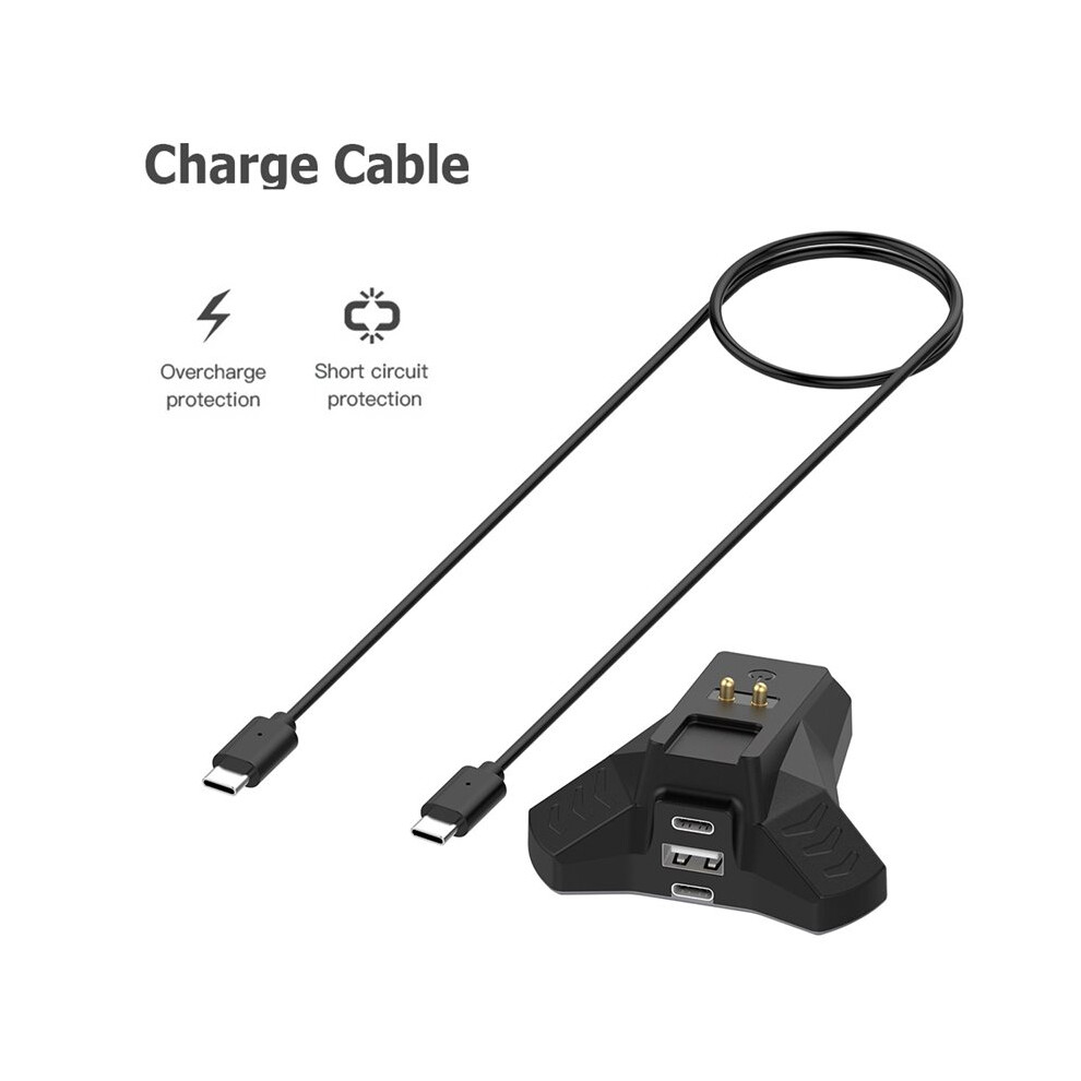 Wireless Mouse Charger With Charging Cable For Deathadder V2 Pro/Naga Pro/Viper /Basilisk 4714003238686
