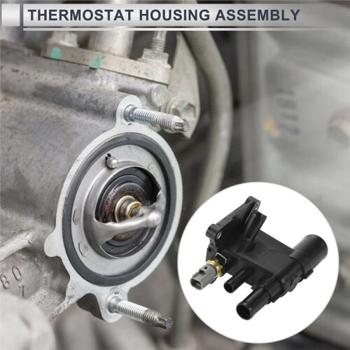 LR038758 LR025564 Car Engine Cooling Thermostat Interface Water Outlet Connector for  LR2 1