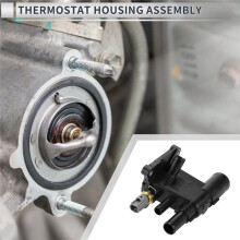 LR038758 LR025564 Car Engine Cooling Thermostat Interface Water Outlet Connector for LR2